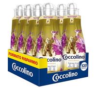 Coccolino Suavizante concentrado delicado y suave, 320 lavados, 8 x 40 lavados
