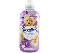 Coccolino Suavizante concentrado orquídea púrpura y arándanos, suavizante para lavadora Intense Care con tecnología Pro-Fibras, formato hasta 42 lavados, 980 ml