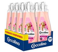 Coccolino Suavizante concentrado orquídea violeta y arándanos, 8 litros, 320 lavados, 8 x 40 lavados