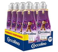 Coccolino Suavizante concentrado Sandalo & Caprifoglio 320 lavados 8 x 40 lavados