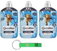 Coccolino XXL Ammorbidente Concentrato Aria di Primavera - Suavizante concentrado, 76 lavados, 1750 ml + llavero Beni Culinari gratuito