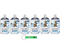 Coccolino XXL Ammorbidente Concentrato Delicato e Soffice, Suavizante concentrado, 76 lavados, 1750 ml + llavero Beni Culinari gratuito