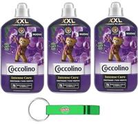 Coccolino XXL Ammorbidente Concentrato Lila Orquídea y arándanos, suavizante concentrado, 76 lavados, 1750 ml + llavero Beni Culinari gratuito