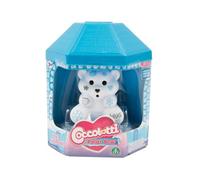 Coccolotti - Polar Bear Oso Aleatorio Sorpresa, 3 Ositos Polares con Biberón y Plataforma en Froma de Iglú Incluida, Color Aleatorio, Su Nariz se Ilumina al Tener Frío, +3 años, Famosa (CCL21000)