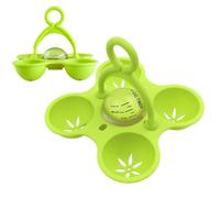 Cocedor de dependiente de la temperatura: soporte para multifuncional para procesos de cocción al vapor o cocción, pantalla que cambia de color, ideal para duros o blandos, prácti