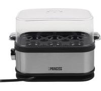 Cocedor de huevos 6x 400W (negro/plateado) - PRINCESS