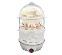 Cocedor De Huevos Duros - Vaporera Eléctrica De Huevos De 3 Niveles - Dispositivo De Cocina Con Tapa Transparente Para Hogar