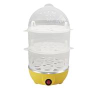 Cocedor De Huevos Duros | Vaporera Eléctrica De Huevos De 3 Niveles | Máquina de Cocinar al Vapor Multiusos para Cocina
