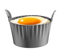Cocedor de huevos para microondas: tazas escalfadas de silicona flexible, moldes creativos resistentes al calor, diseño antiadherente engrosado | Cazador furtivo de 9x9x5,5 cm para pudines, huevos dur