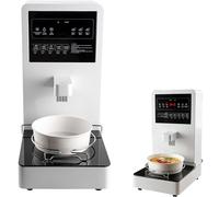 Cocedor de pasta de autoservicio de 2200W con pantalla táctil, capacidad de 300 tazones/hora, control de temperatura preciso y volumen de agua automático para restaurantes, comedores y comida rápida