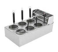 Cocedor de pasta electrico, Hervidor de pasta 6 cestas, Olla para pasta 20 litros, Cocedor de pasta para catering, Para grandes celebraciones