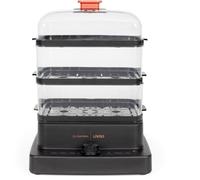 Cocedor de vapor Livoo DOC300 3 niveles 12 L 1200 W temporizador rotativo 60 min