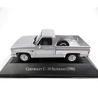 - Coche 1/43 Compatible con Chevrolet C-10 Silverado 1986 (AQV16)