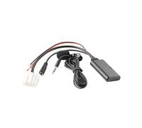 Coche 5.0 Aux Cable MicróFono Manos Libres TeléFono MóVil Adaptador de Llamada Gratuita para 2 3 5 6 MX5 RX8 CX7