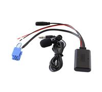 Coche 5,0 Aux Cable MicróFono Manos Libres TeléFono MóVil Adaptador de Llamadas Gratis para Fortwo 450