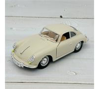 Coche a 1:24 de Porsche 356B Coupe, a a plomo, un vehículo de juguete coleccionable como regalo para