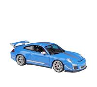 Coche a Escala Miniatura 1:18 For Porsche 911 GT3 RS Miniatura Simulación De Aleación De Zinc Modelo De Coche Aleación Metal Modelo De Coche Adornos Réplica De Coche Modelo(Blue)