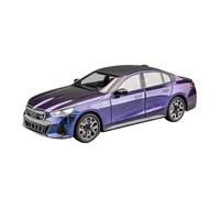 Coche a Escala Miniatura 1:24 For BMW I5 M60 M6 IM Estática Mini Escala Simulación Aleación Metal Coche Modelo Decoración Sala De Estar Réplica De Coche Modelo(Purple)