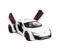 Coche a Escala Miniatura 1:24 For Lykan Cullinan Mini Simulación De Aleación De Metal Modelo De Coche Fundido A Presión Exquisita Colección De Adornos Réplica De Coche Modelo(White)