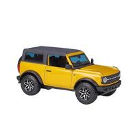 Coche a Escala Miniatura 1:24 Ford Bronco Lima Badlands Simulación Miniatura De Fundición A Presión Estática Modelo Coche Adornos De Aleación De Metal Réplica De Coche Modelo(Yellow)