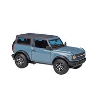 Coche a Escala Miniatura 1:24 Ford Bronco Lima Badlands Simulación Miniatura De Fundición A Presión Estática Modelo Coche Adornos De Aleación De Metal Réplica De Coche Modelo(Blue)