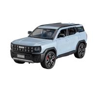 Coche a Escala Miniatura 1:24 para Haval X-Dog Mini Maqueta Coche Aleación Fundida A Presión A Escala Estática Ideal como Decoración para Estantería Réplica De Coche Modelo(Blue)