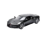Coche a Escala Miniatura 1:32 For Bugatti La Voiture Noire Simulación Aleación Metal Fundido A Presión Modelo Coche For Hogar Adornos Creativos Réplica De Coche Modelo(Matte bkack)