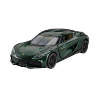 Coche a Escala Miniatura 1:32 For Koenigsegg Gemini Mini Escala Estática Modelo De Coche De Aleación De Simulación Modelo Adornos Decoración Réplica De Coche Modelo(Green)