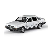 Coche a Escala Miniatura 1:32 For Volkswagen Santana Mini Simulación Daleación Zinc Fundición A Presión Modelo Coche For Hogar Adornos Creativos Réplica De Coche Modelo(White)