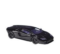 Coche a Escala Miniatura Adornos De Estantería For Coche Lujo De Aleación De Zinc A Escala Estática For Lamborghini Countach LPI800-4 Escala 1:24 Réplica De Coche Modelo(Black)
