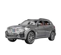 Coche a Escala Miniatura Mini Coche De Aleación Simulado A Escala 1:24 For BMW X5 SUV Colección De Adornos Exquisitos Réplica De Coche Modelo(Chrome)