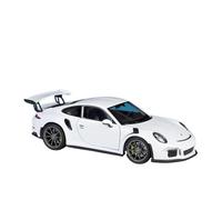 Coche a Escala Miniatura Mini Simulación De Coche De Aleación De Zinc Ferrari SF90 Escala 1:24 Adornos De Estantería Colección De Decoración Réplica De Coche Modelo(Black)