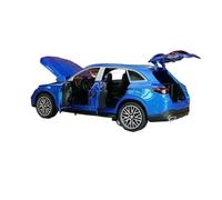 Coche a Escala Miniatura Mini Simulación Estática De Aleación De Zinc For Coche, Adornos Decorativos Escala 1:32 For Benz GLC400 SUV GLC Réplica De Coche Modelo(Blue)
