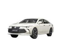 Coche a Escala Miniatura Minimodelo Coche Aleación Metal Fundido A Presión Estático A Escala 1:24 For Toyota Avalon Adornos Estantería Decoraciones Réplica De Coche Modelo(White)