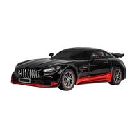 Coche a Escala Miniatura Modelo Coche En Miniatura For Mercedes-Benz AMG GTR, Escala 1/18 Aleación De Metal Modelo De Simulación Colección De Adornos Réplica De Coche Modelo(Black)