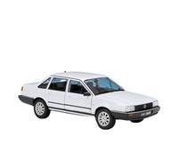 Coche a Escala Miniatura Modelo De Coche De Aleación De Zinc A Escala 1:24 For Volkswagen Santana Modelo De Coche De Metal Adornos Decorativos Réplica De Coche Modelo(White)