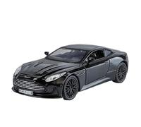 Coche a Escala Miniatura Modelo De Coche De Aleación Metal Estático A Escala 1:32 For Aston Martin DB12 GT Mini Adornos Decorativos Lujo For Coche Réplica De Coche Modelo(Black)
