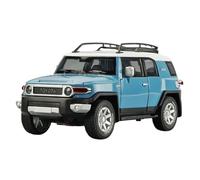 Coche a Escala Miniatura Réplica De Coche Aleación En Miniatura De Simulación Estática A Escala 1:24 For Toyota FJ Cruiser Adornos For Sala De Estar Réplica De Coche Modelo(Blue)