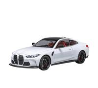 Coche a Escala Miniatura Réplica De Coche En Miniatura De Aleación Fundida A Presión Estática For BMW M4 IM Escala 1:24 Decoración Coleccionable Réplica De Coche Modelo(White)