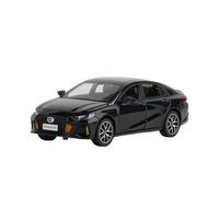 Coche a Escala Miniatura Réplica De Coche Metal Fundido A Presión En Miniatura Simulación Estática For Trumpchi Shadow Leopard Escala 1:24 Adornos Réplica De Coche Modelo(Black)