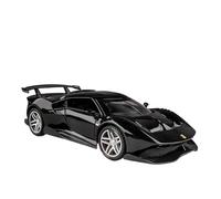 Coche a Escala Miniatura Simulación A Escala 1:32 For Ferrari P80C, Modelo De Coche De Aleación De Zinc Fundido A Presión Exquisita Decoración Réplica De Coche Modelo(Black)