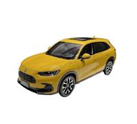 Coche a Escala Miniatura Simulación Estática De Un For Honda ZR-V SUV Modelo Coche Aleación Zinc Adornos De Fundición A Presión Metal Escala 1/18 Réplica De Coche Modelo(Yellow)