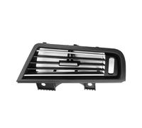Coche AC rejilla Compatible Con 5 Series Para F10 F11 F18 525i 525d 528i 2010 2011 2012 2013-2016 Parrilla Consola Frontal Rejilla Ventilación Salpicadero Coche Rejilla Ventilación Aire AC(With Chrome