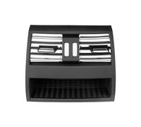 Coche AC rejilla Compatible Con 5 Series Para F10 F11 F18 530d 535i Para XDrive 2010 2011-2015 2016 Rejilla De Ventilación De Salida De Aire Acondicionado Trasera Central 64229172167(With Chrome A)
