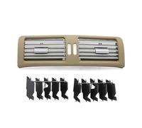 Coche Ac Vent Grill Para Benz W251 R Clase Consola Central Mejorada Delantera Aire Acondicionado Medio Salida Rejilla Ventilación 2518300554 Auto AC Rejilla Ventilación(Model B-Beige)