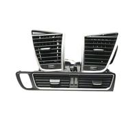Coche Ac Vent Grill Para Q5 2009-2018 Ventilación Aire Acondicionado Para Tablero Frontal 8R1820951 8R1820901 8R1820902 Auto AC Rejilla Ventilación(A Set of 3 Pieces)