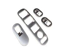 Coche Accesorios Interiores Para HRV Para Vezel 2015-2017, ABS Mate, Volante Izquierda, Embellecedor Salida Aire Acondicionado Adhesivo Interior, 5 Piezas(Matte E)