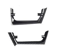 Coche Accesorios Interiores Para Nissan E13 Para AURA Para Tablero Con Volante Derecha Marco Salida Aire Cubierta Ventilación Aire Acondicionado Moldura(Carbon style appearance)