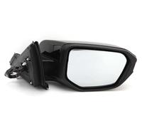 Coche Accesorios Para Civic 2016-2020 Espejo Retrovisor De Puerta Lateral Espejos De 3 Pines Cubierta De Montaje De Vidrio Marco Lente Plegado Manual COMPLETO Accesorios de espejo lateral(Black right)