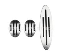 Coche Aceleración Pedal para Mini JCW R56 R60 R61 F54 F55,Antideslizante Aluminio Almohadillas de Fundas de Pedal,Que no se deforma fácilmente,A/MT